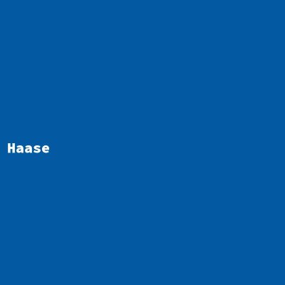 Hersteller: Haase