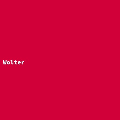 Hersteller: Wolter