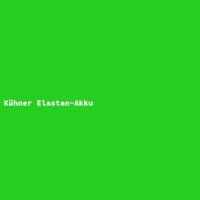K&uuml;hner Elastan-Akku