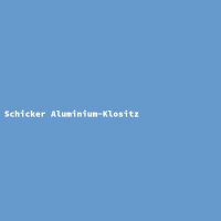Schicker Aluminium-Klositz