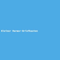 Kleiner Marmor-Briefkasten