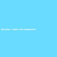 Weiches Leder-Portemonnaie