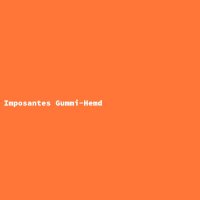 Imposantes Gummi-Hemd