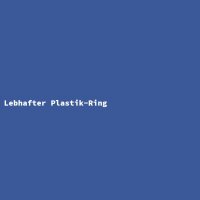 Lebhafter Plastik-Ring