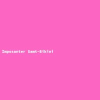 Imposanter Samt-Bikini